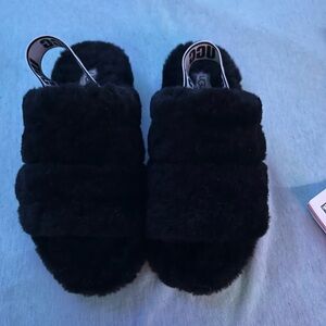Ugg Black Slippers
